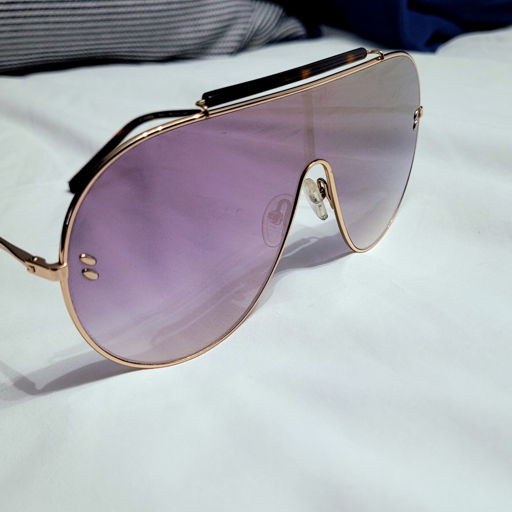 Stella McCartney Purple Aviators w/Case - Picture 5 of 9